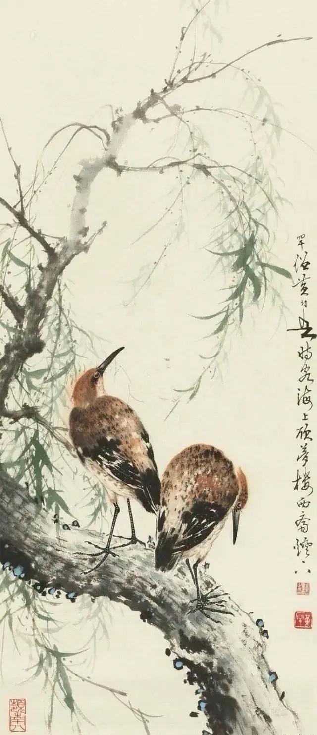 画树难画柳且看国画大师笔下的最美春柳