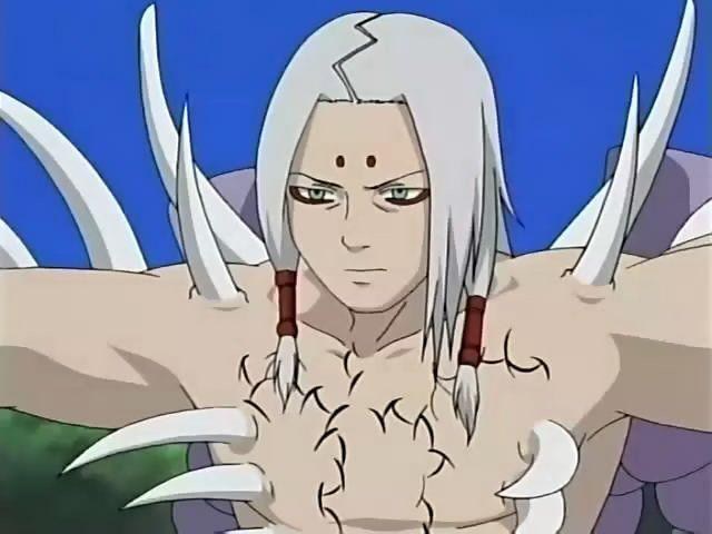 在与我爱罗的战斗中,因为我爱罗说了大蛇丸,君麻吕大发雷霆, 在我们