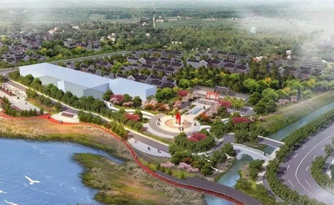 南康唐江示范镇项目卫星城建设效果图曝光