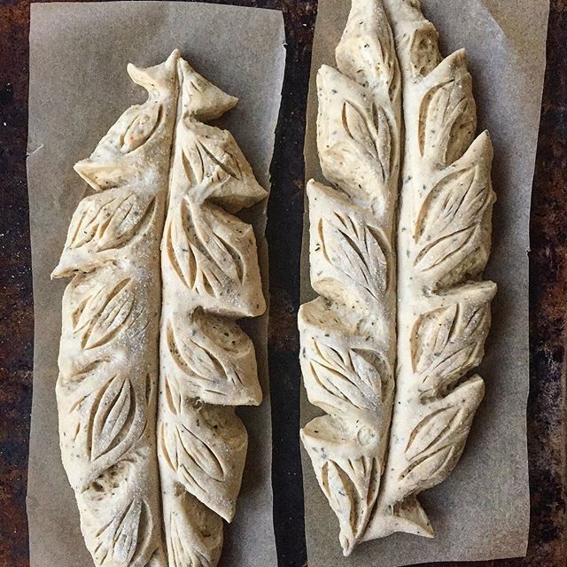 这些面包割纹简直是艺术!_装饰