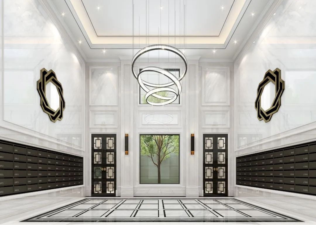 (官方效果图)从目前放出的户型来看,金融府的设计可圈可点.