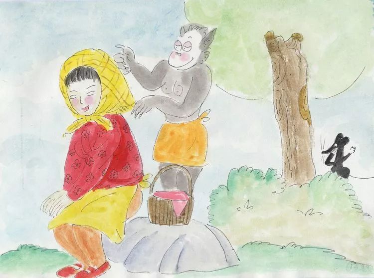 童话毛野人的故事