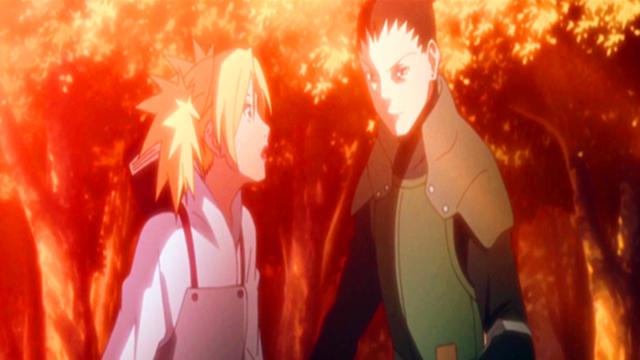 而奈良鹿丸与手鞠的儿子——奈良鹿代,也是"子承父