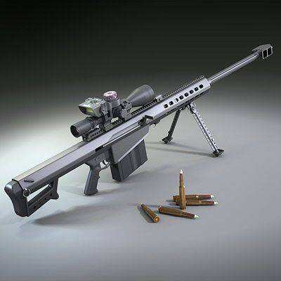 巴雷特M98狙击步枪图片