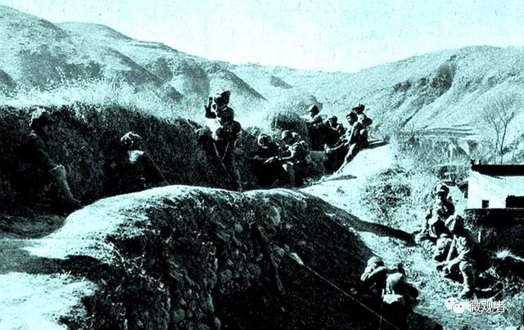 1938年,山西霍县抗日军队备战 韩信岭附近(九)王耀南率115师工兵炸毁