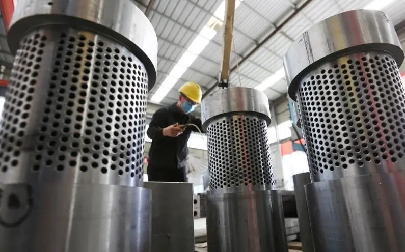 仪征化纤12条熔喷布产线进展顺利河南安吉提前交付配套熔体过滤器