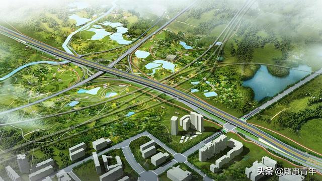 全长150公里成都打造城市东西轴线狮子立交匝道行驶有变化