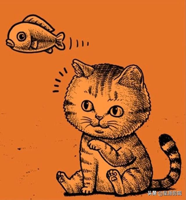 放映机漫画贪吃鱼