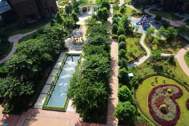 上千种植物品种,保证小区一年四季花海;丨项目配套黄冈中学