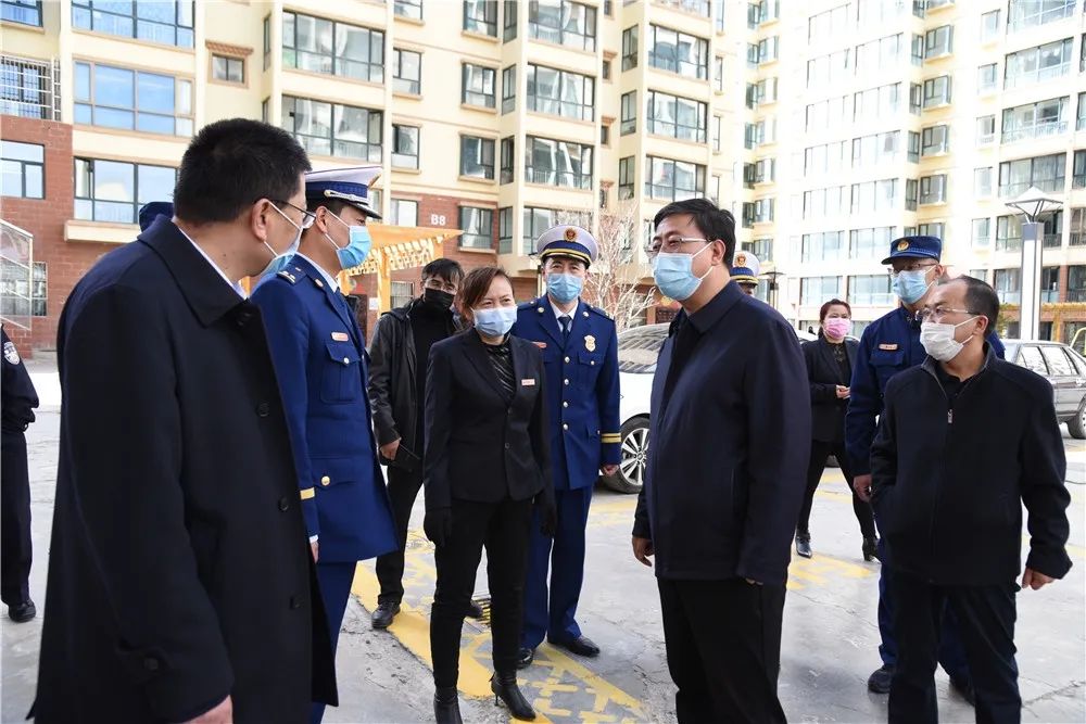 甘南州委常委常务副州长汪尚学带队开展打通生命通道消防安全专项检查