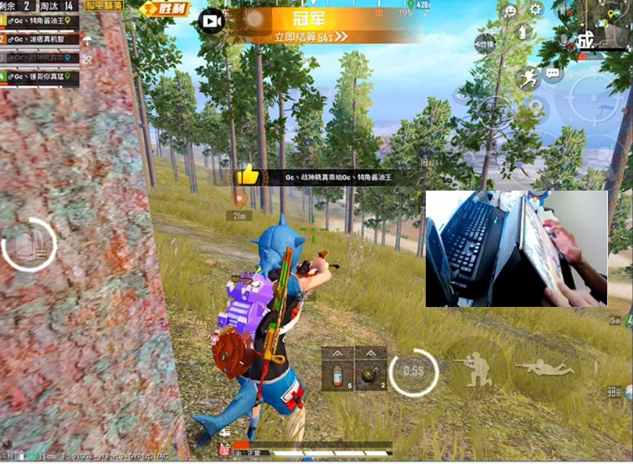 和平精英四指是大佬那九指怎么解释就看光这键位不吃鸡都难