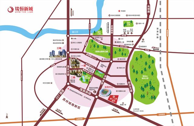 井研县城南新区规划图图片