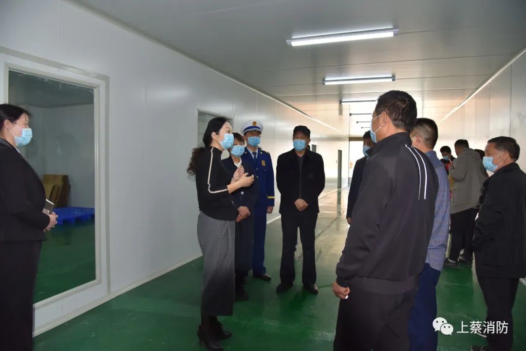 【图】上蔡县县委常委,统战部部长,副县长胡艳红带队督导消防安全工作
