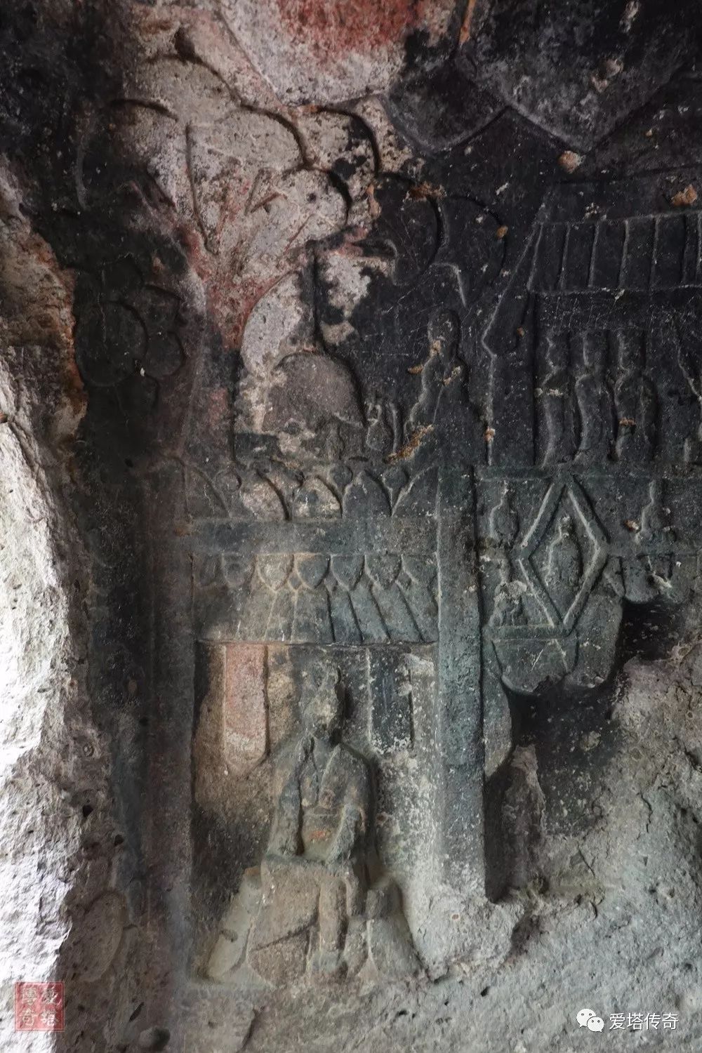 原创河南嵩县铺沟石窟平洛古道访石窟