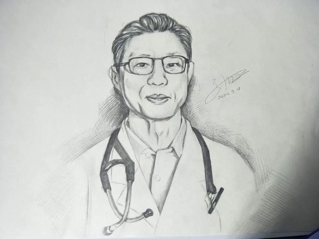 景小宅出潜心宅出素描灵动女孩宅在家前线三山手中画