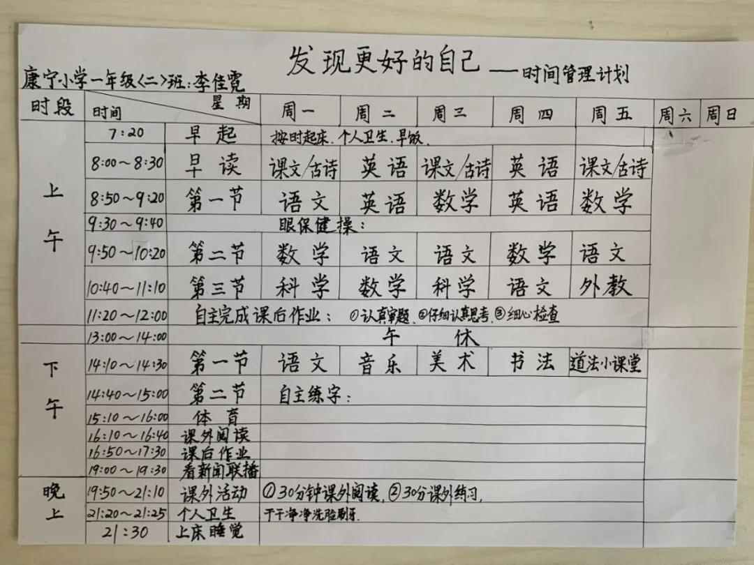 比如:定期召開家庭會議,製作