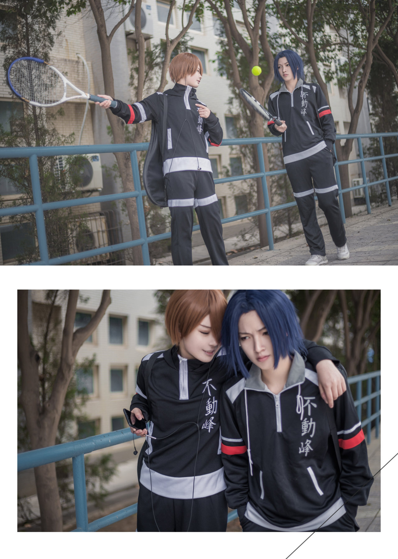 网球王子伊武深司x神尾明cosplay