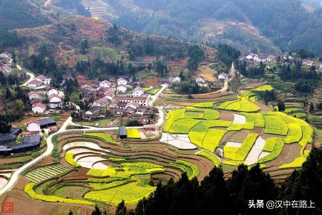 汉中勉县漩水坪一个有景有诗有传说的地方