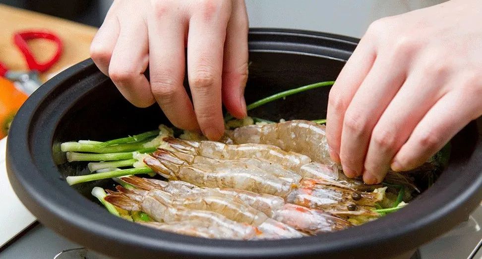 67蒜香开背虾露肉的季节来咯减肥食谱安排起来
