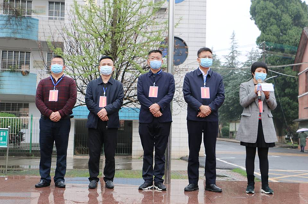 湖南桂阳组织全县学校开展春季模拟开学疫情防控演练