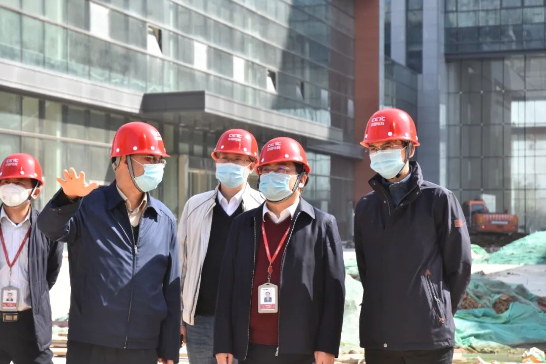 仙林新所区建设 | 中电莱斯总经理毛永庆深入仙林新