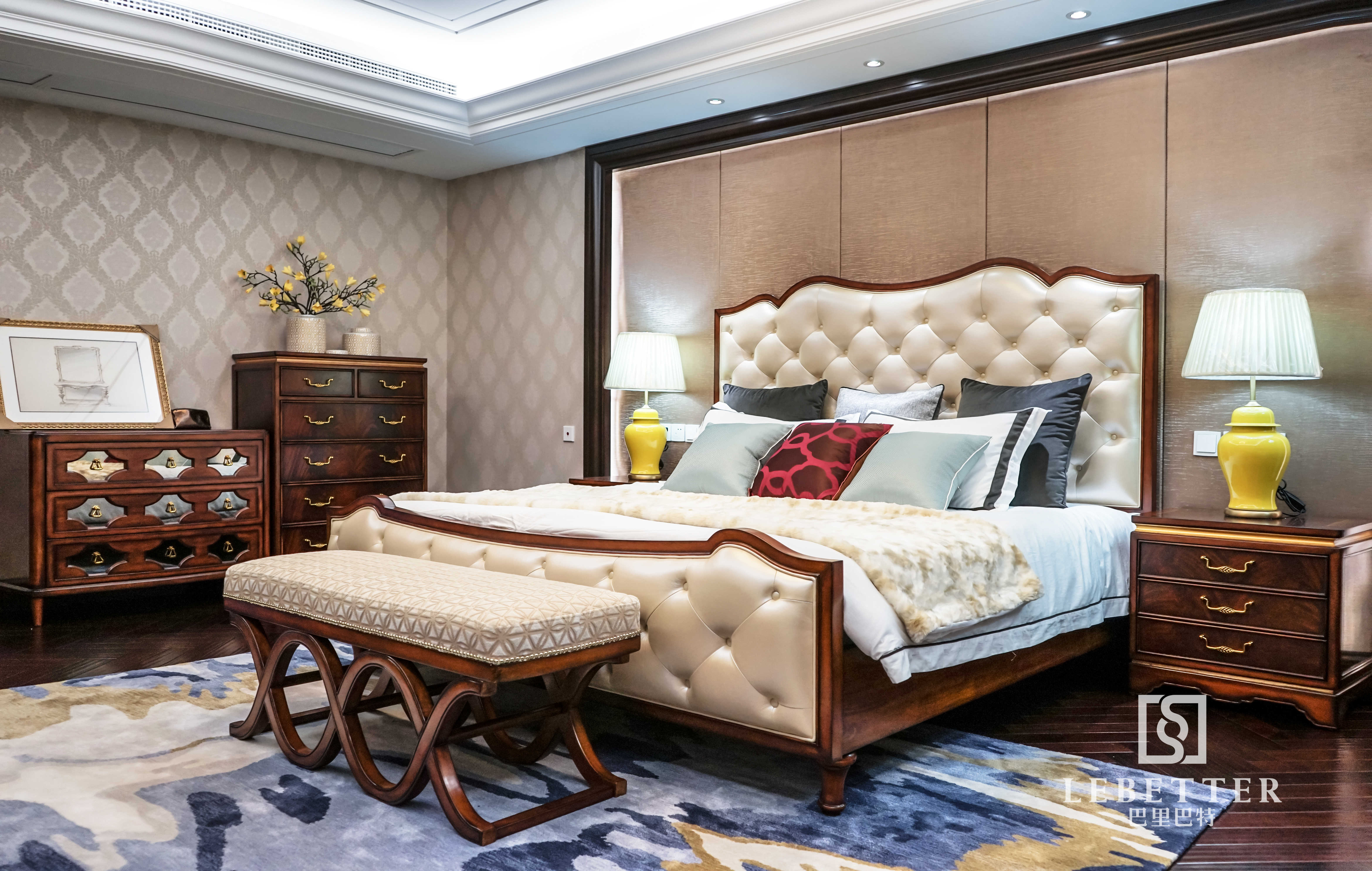 巴里巴特美式家具,打造你的优雅睡眠空间