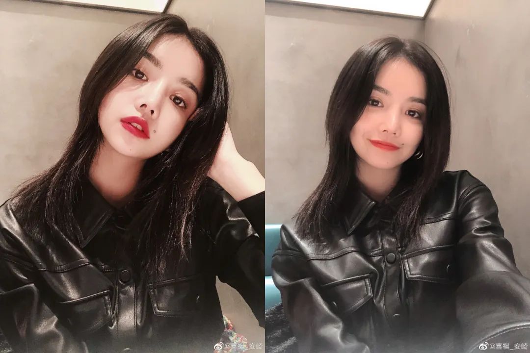 另外,还有网友觉得安崎长得像可爱版的钟楚红,尤其是