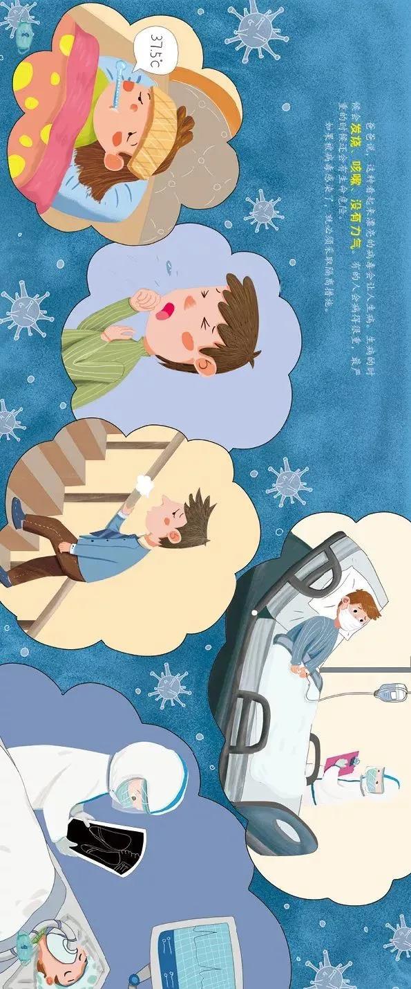 知阅绘本馆写给孩子的新型冠状病毒科普绘本