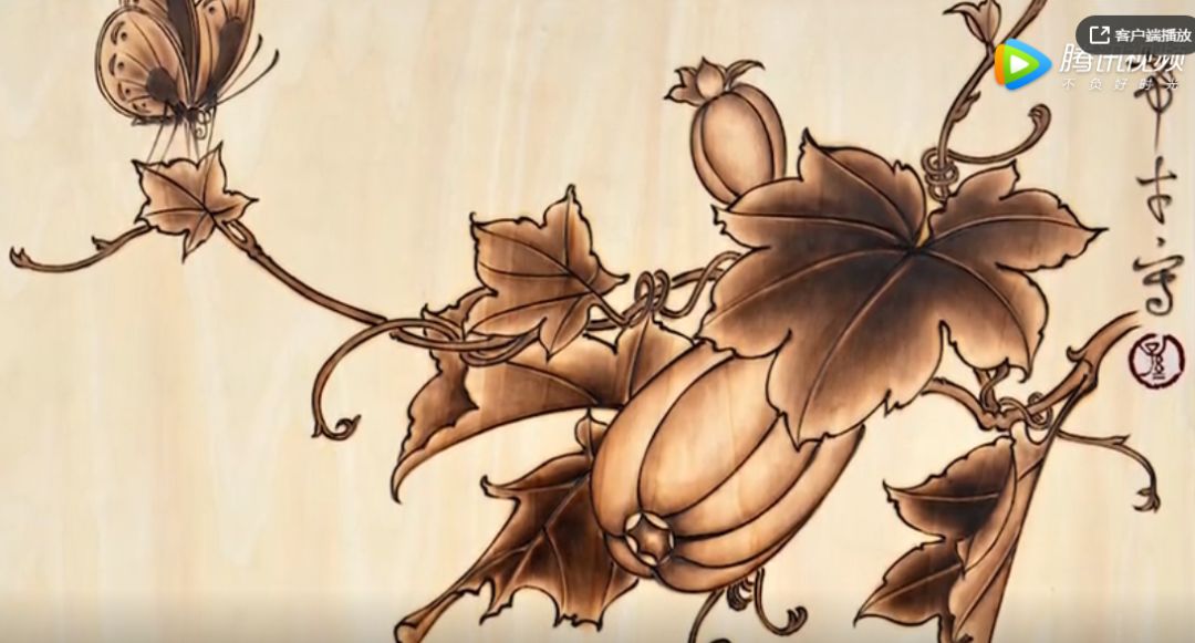 宅家享非遗烙画之美雅俗共赏源远流长