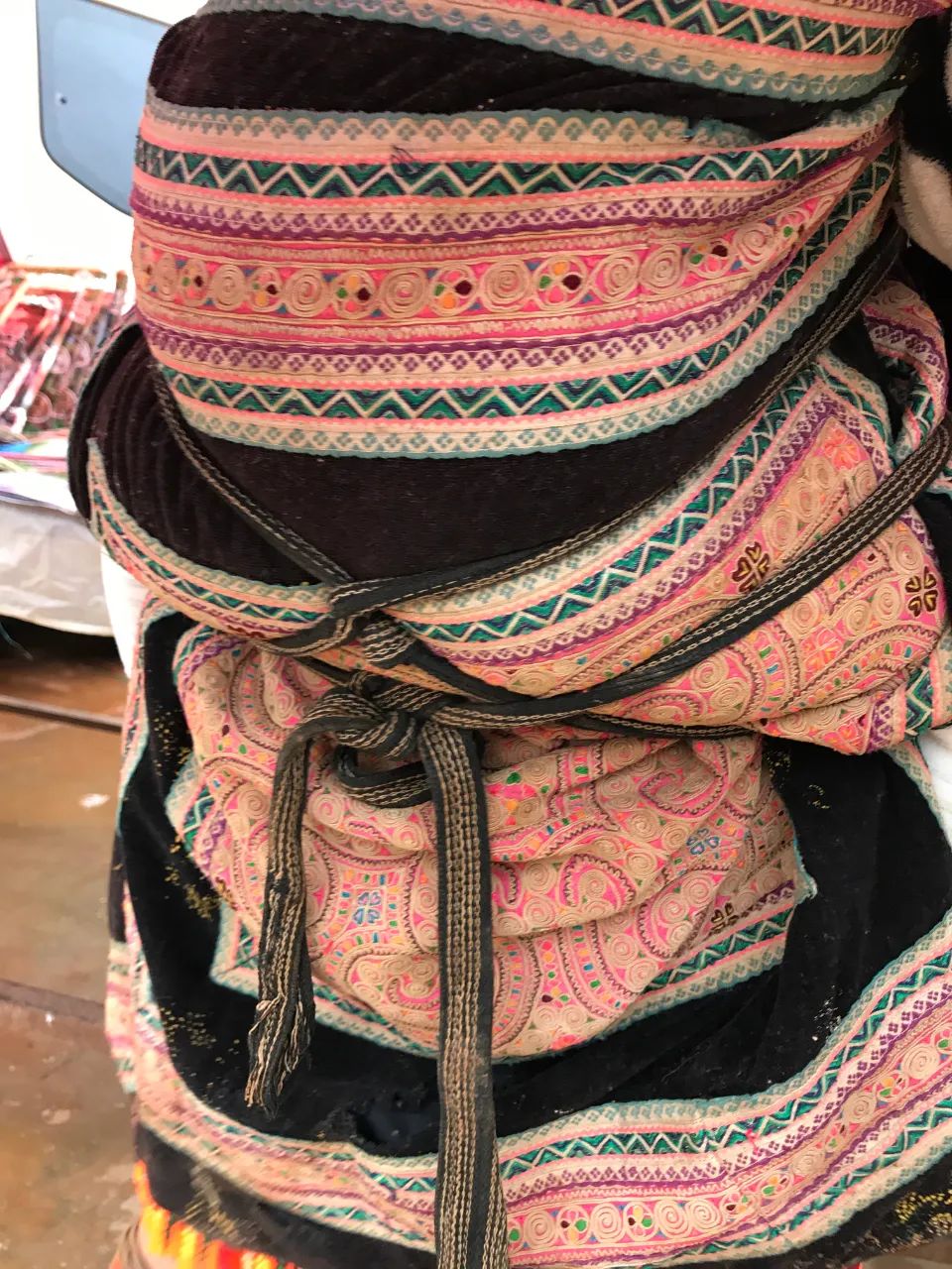 云观展民族服饰博物馆典藏苗族背扇