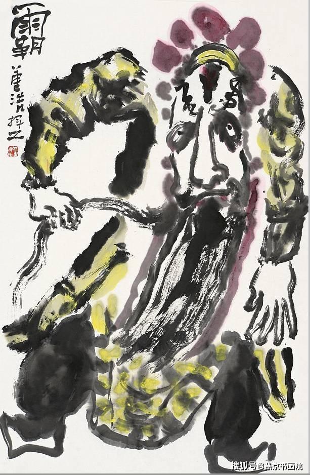 董浩退休之后转战画坛一幅国画曾拍80多万