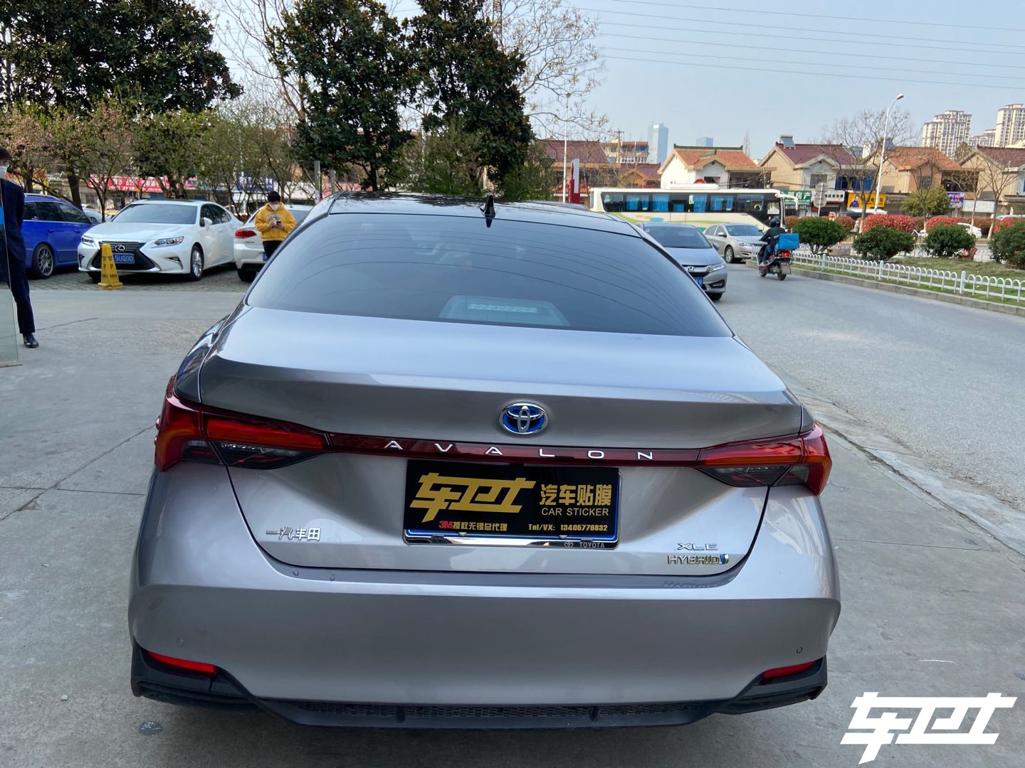 丰田亚洲龙全车3m晶锐系列玻璃隔热膜