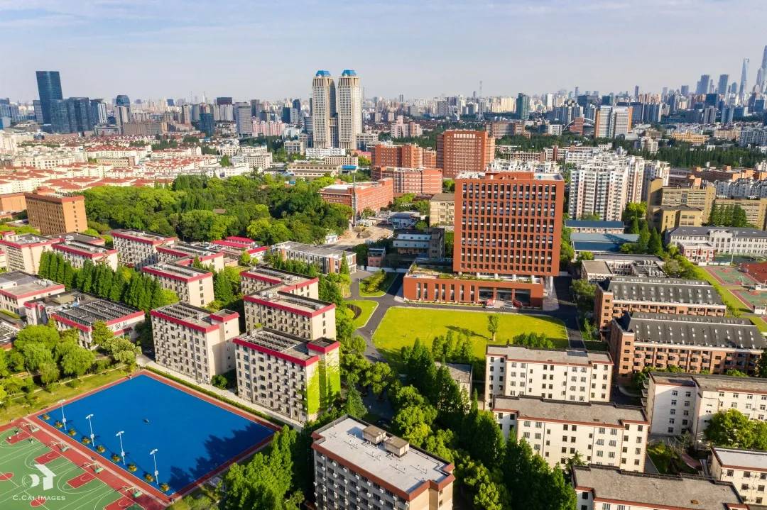 上海财经大学全景图图片