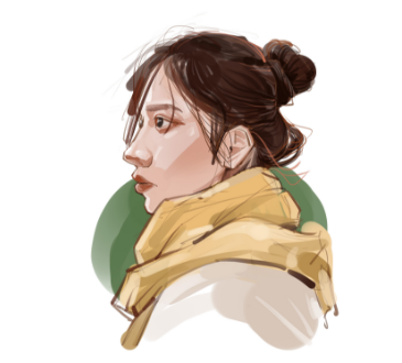 怎样扎丸子头才不显得呆板?