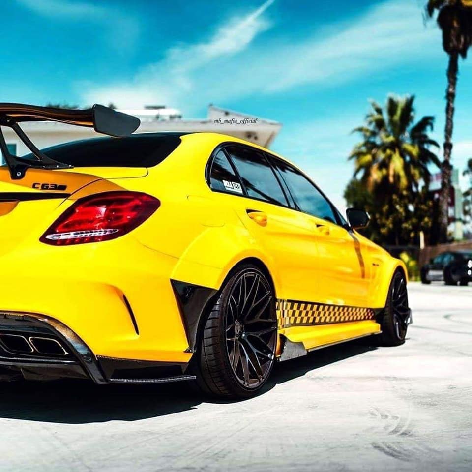 性能怪兽:奔驰 c63 amg