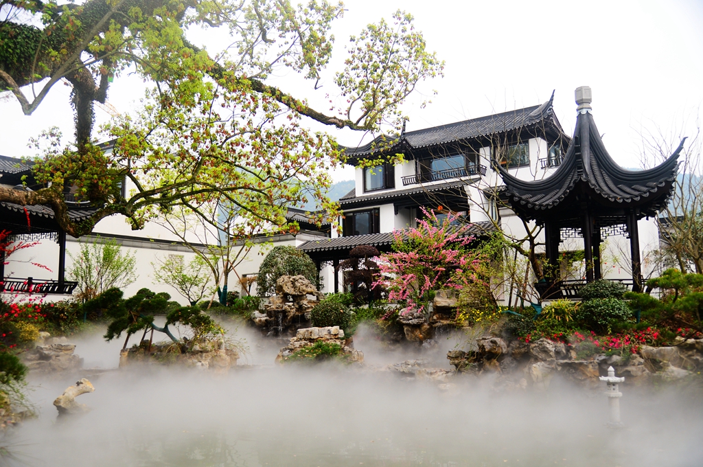 云溪庄园,宛若仙居. 邓道理 摄红茶备好,只等君来.