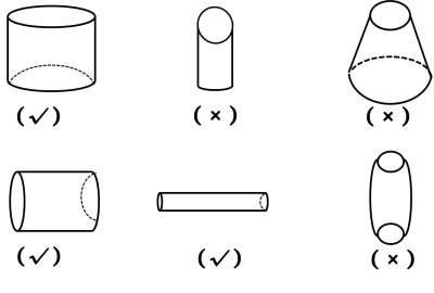 一课一练五年级下册数学圆柱体的认识