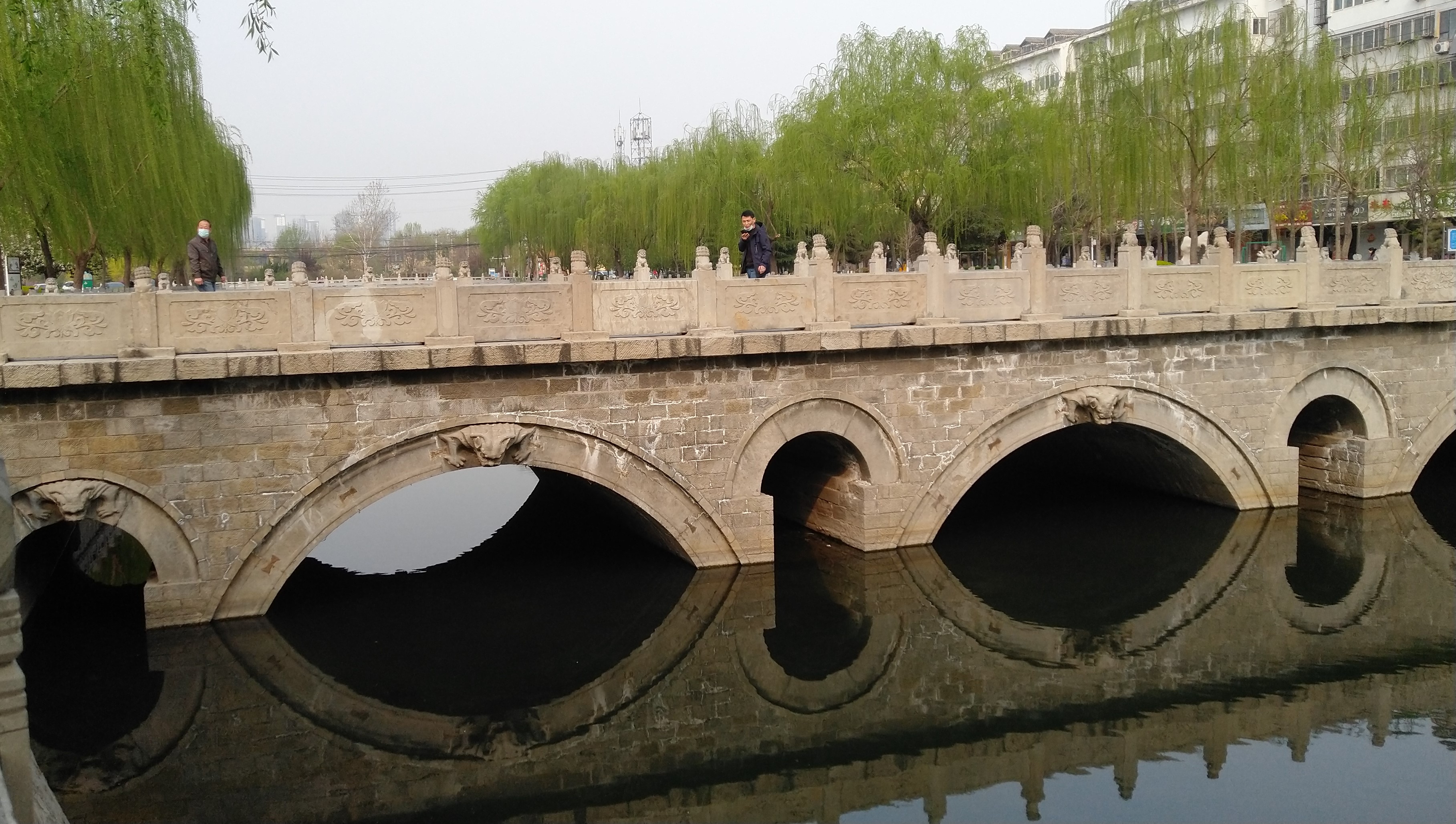 邯郸学步桥老照片图片