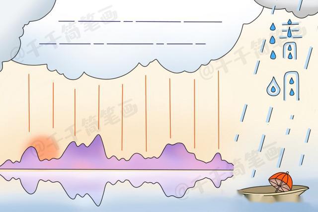 清明时节雨纷纷一起来画清明节手抄报简单实用作业不用愁