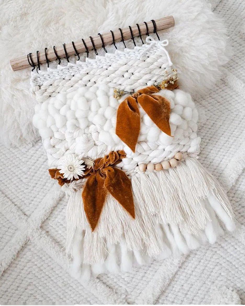 毛线创意装饰效果很美快来试试吧