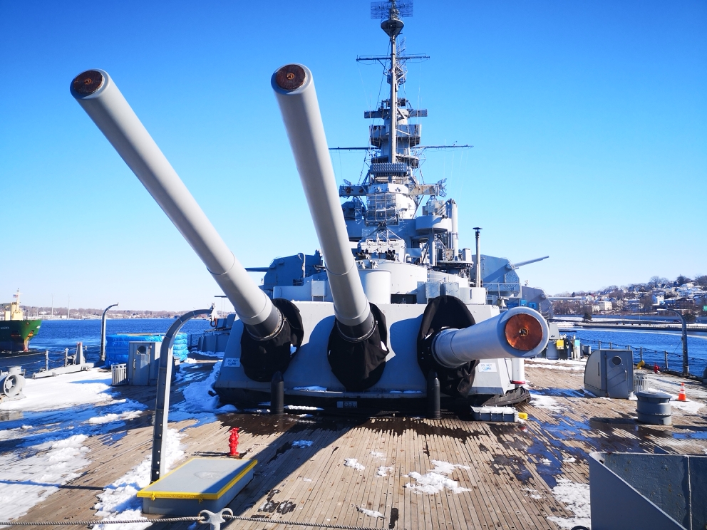 16英寸巨炮战舰,炮击日军本土立战功,退役后成为博物馆_马萨诸塞号