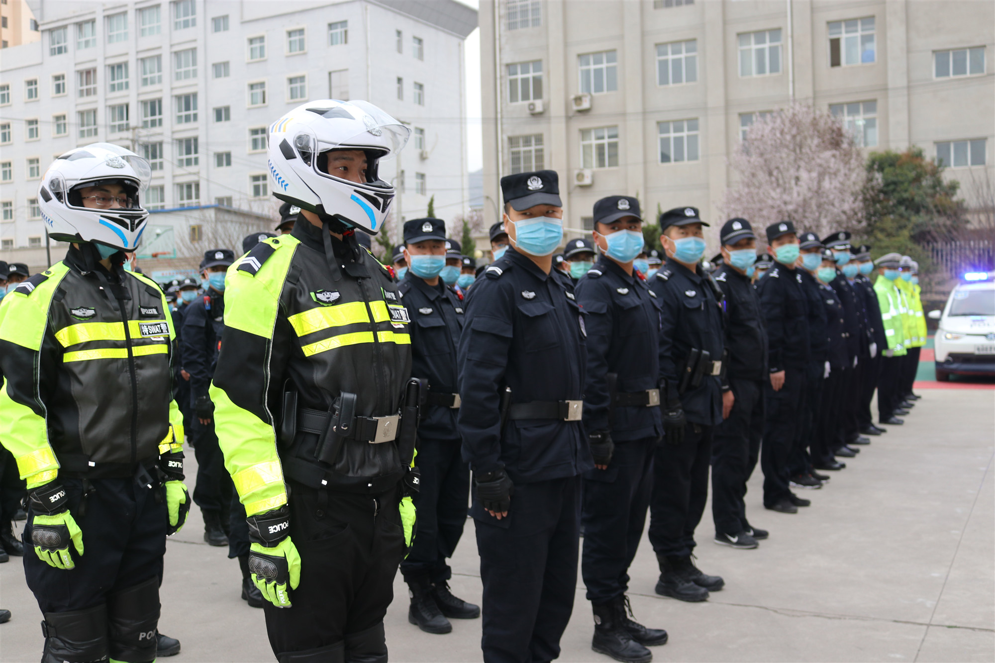 甘肃甘谷:公安全警大练兵2020年春训工作正式启动