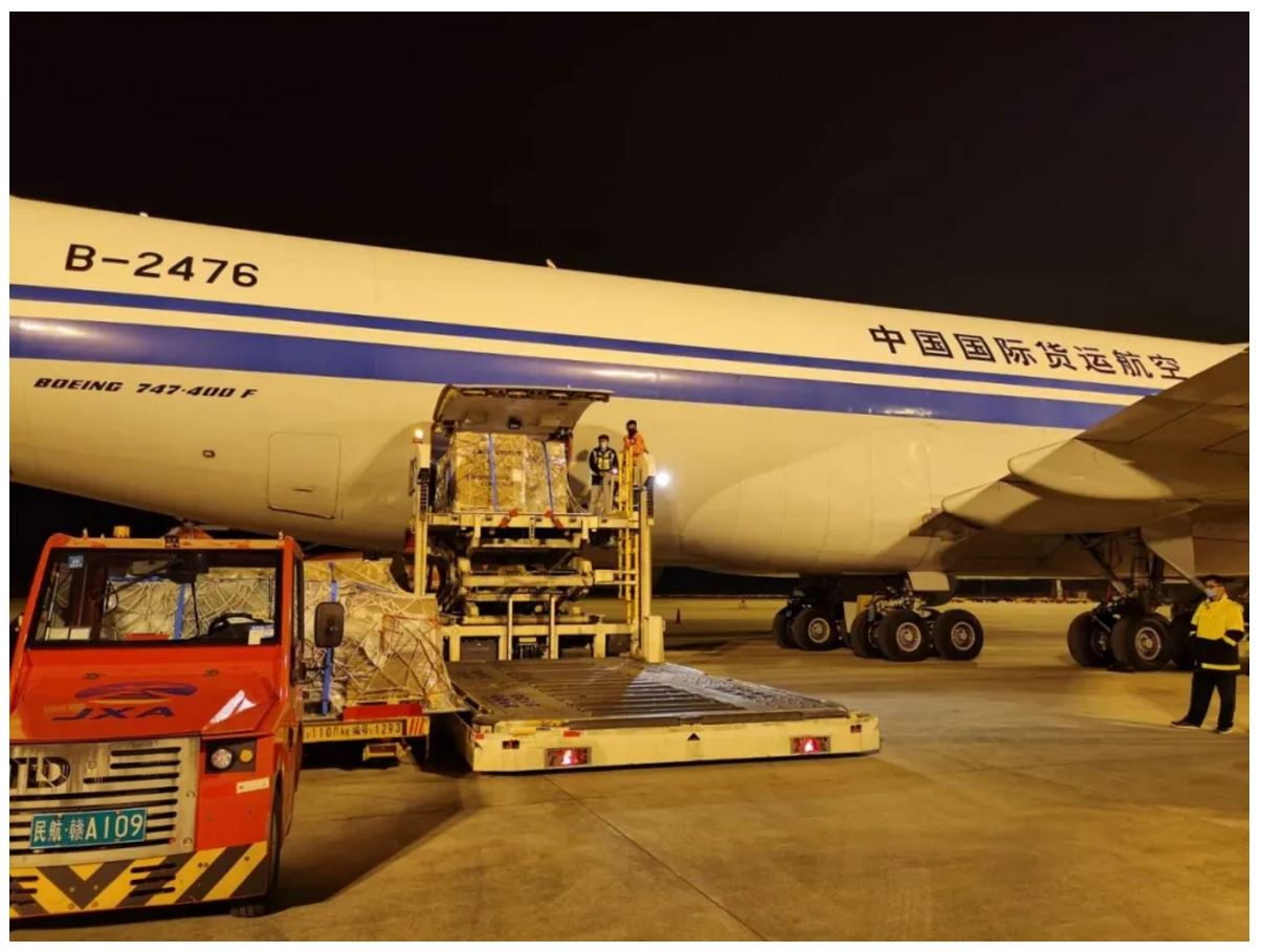 宏远集团力推中欧往返高密度货运航班 助力经济复苏