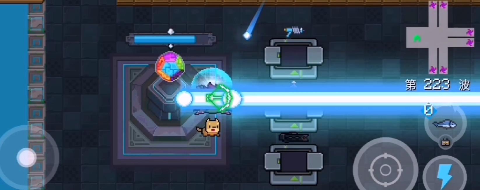 元气骑士无尽模式终极挂机流,不用动手操作,轻松打到上千波_精灵