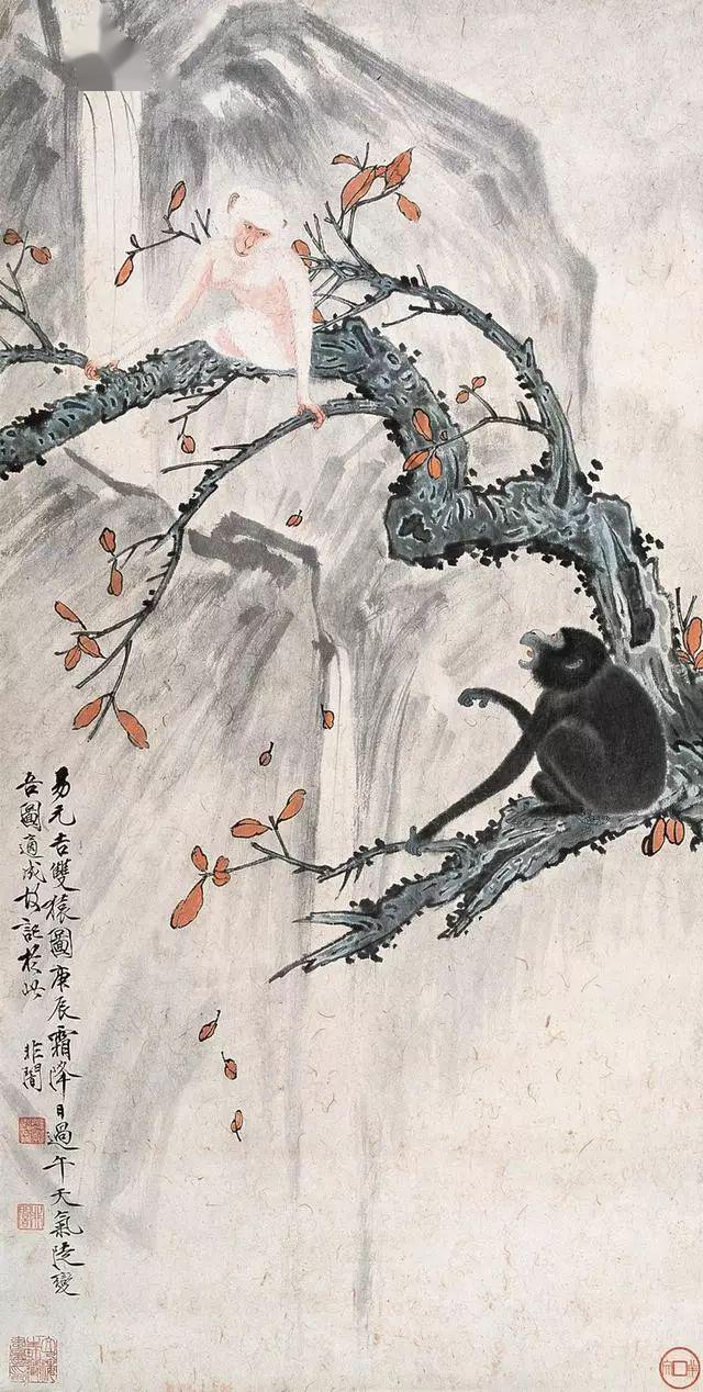 代表作有《玉蘭黃鸝》,《紅杏山鷓》,《和平鴿》等.