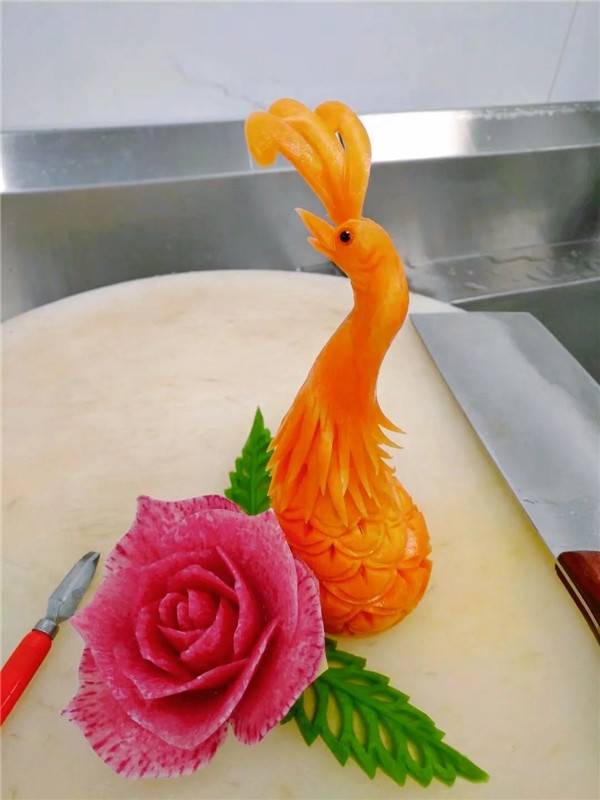 大厨无私分享33款雕刻作品及盘头装饰,值得鉴赏!