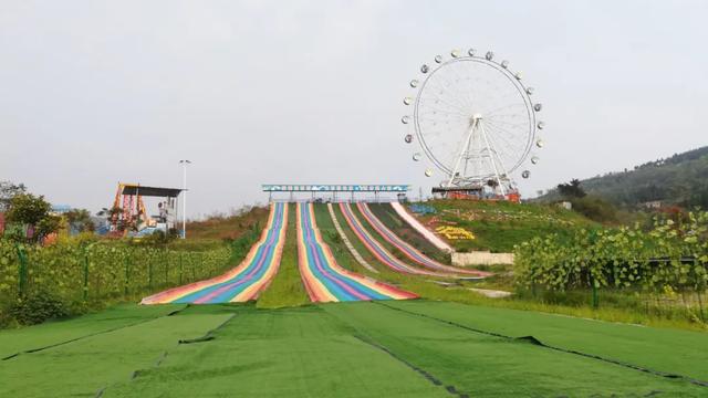 九池桐花湾游乐场图片