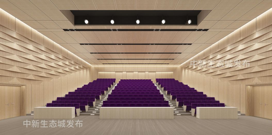 报告厅多功能厅多功能走道风雨操场内部风雨操场运动跑道教室餐厅