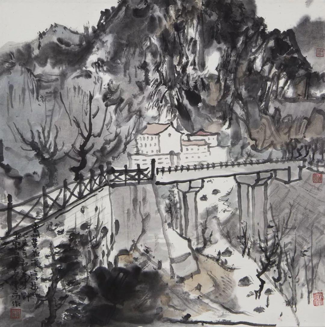 你我同在静待花开李岗612020线上作品平面展