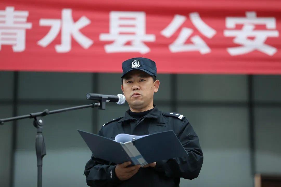 清水公安开启2020年春训大练兵